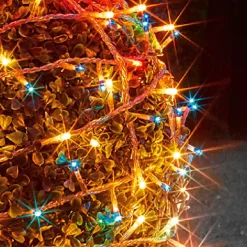 Guirlande électrique multicolore clignotant 3,16 m