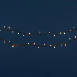 Guirlande électrique multicolore clignotant 3,16 m