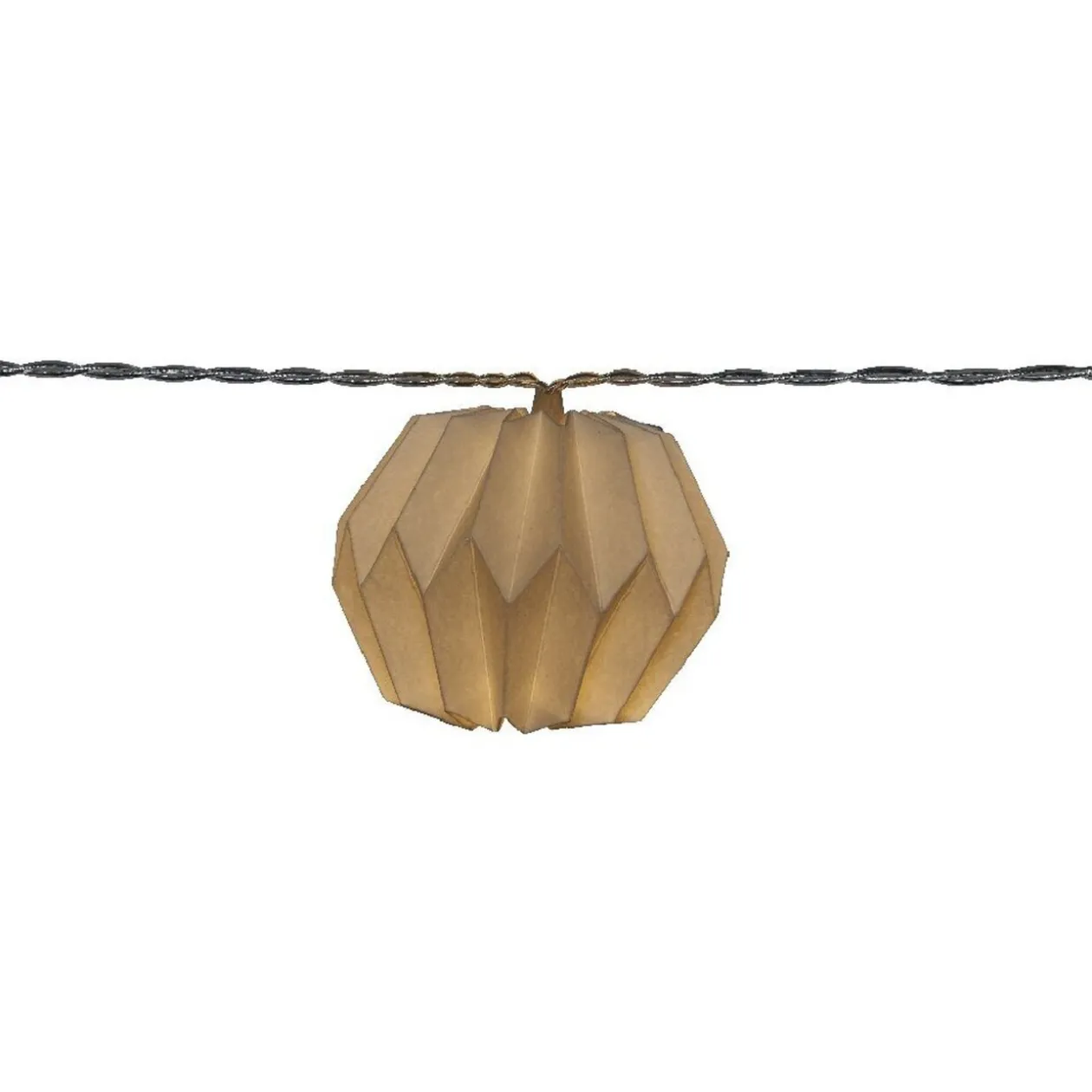 Guirlande électrique origami blanc chaud 1,35 m