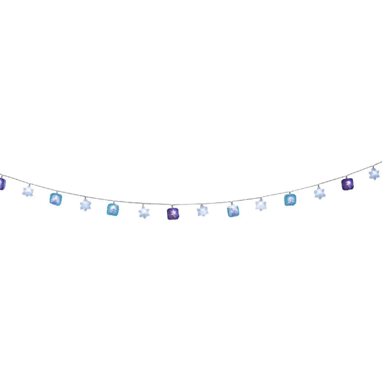 Guirlande électrique Reine des neiges blanc chaud fixe 2,1 m