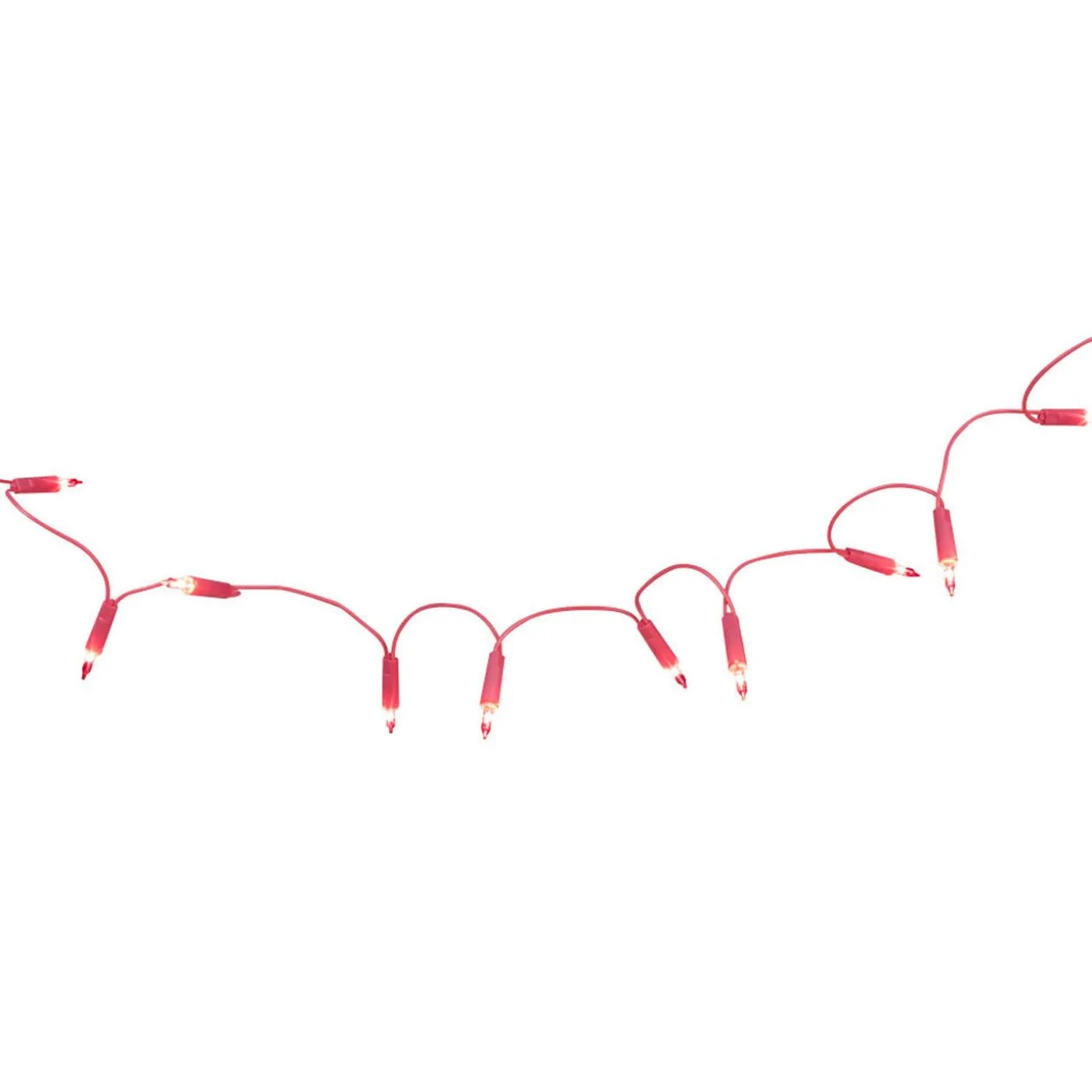 Guirlande électrique rose fixe 4,9 m