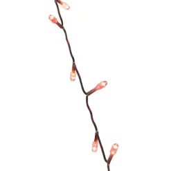 Guirlande électrique rose clignotant 2 m