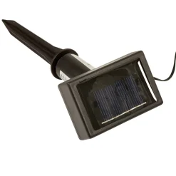 Guirlande électrique solaire bleue clignotant 4,9 m