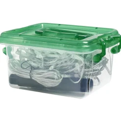 Guirlande électrique solaire 200 LED 19,9m d'éclairage blanc froid