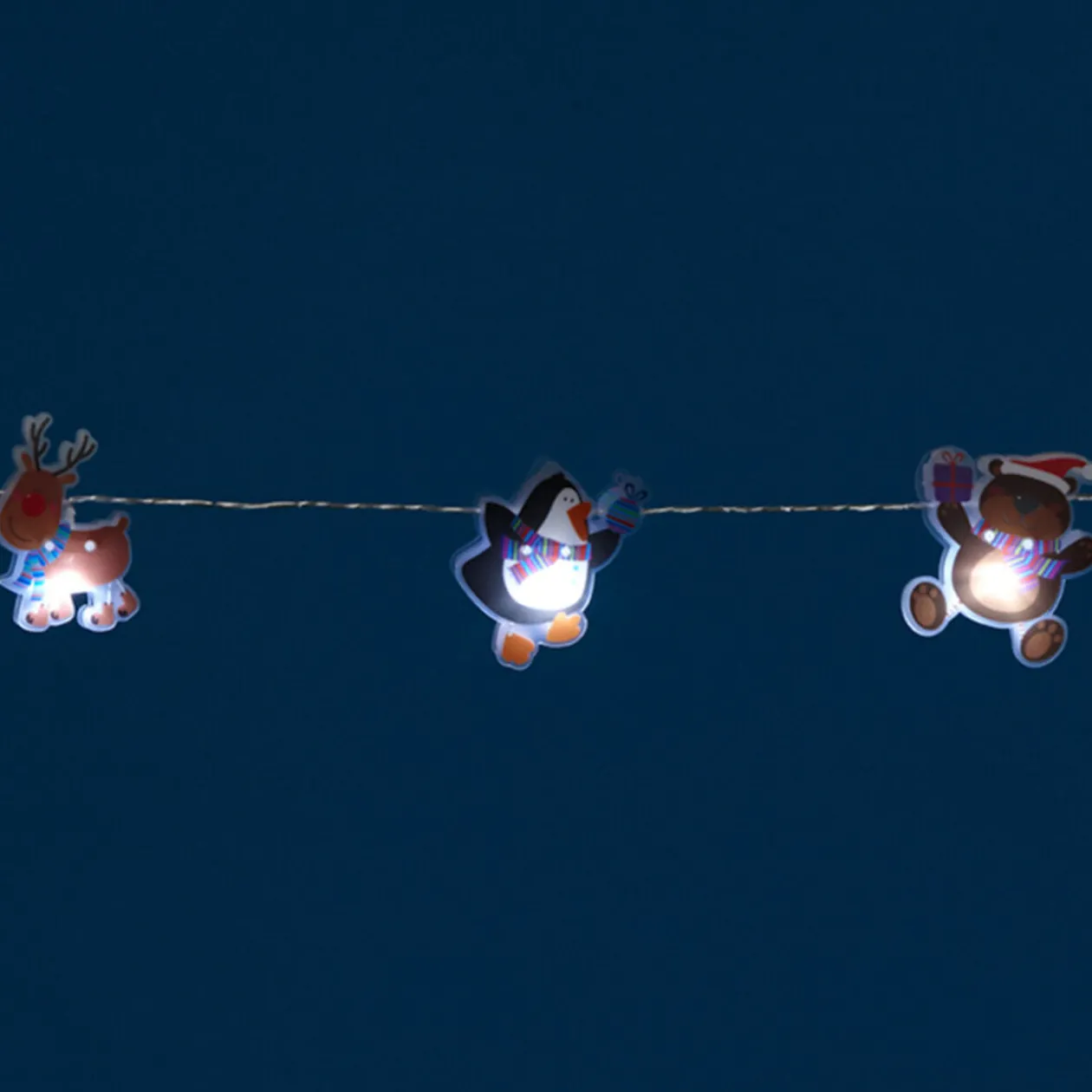 Guirlande électrique sujets multicolore 1,8 m