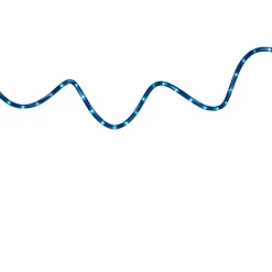 Guirlande électrique tube bleu fixe 4 m