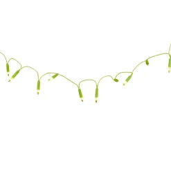Guirlande électrique vert fixe 4,9 m
