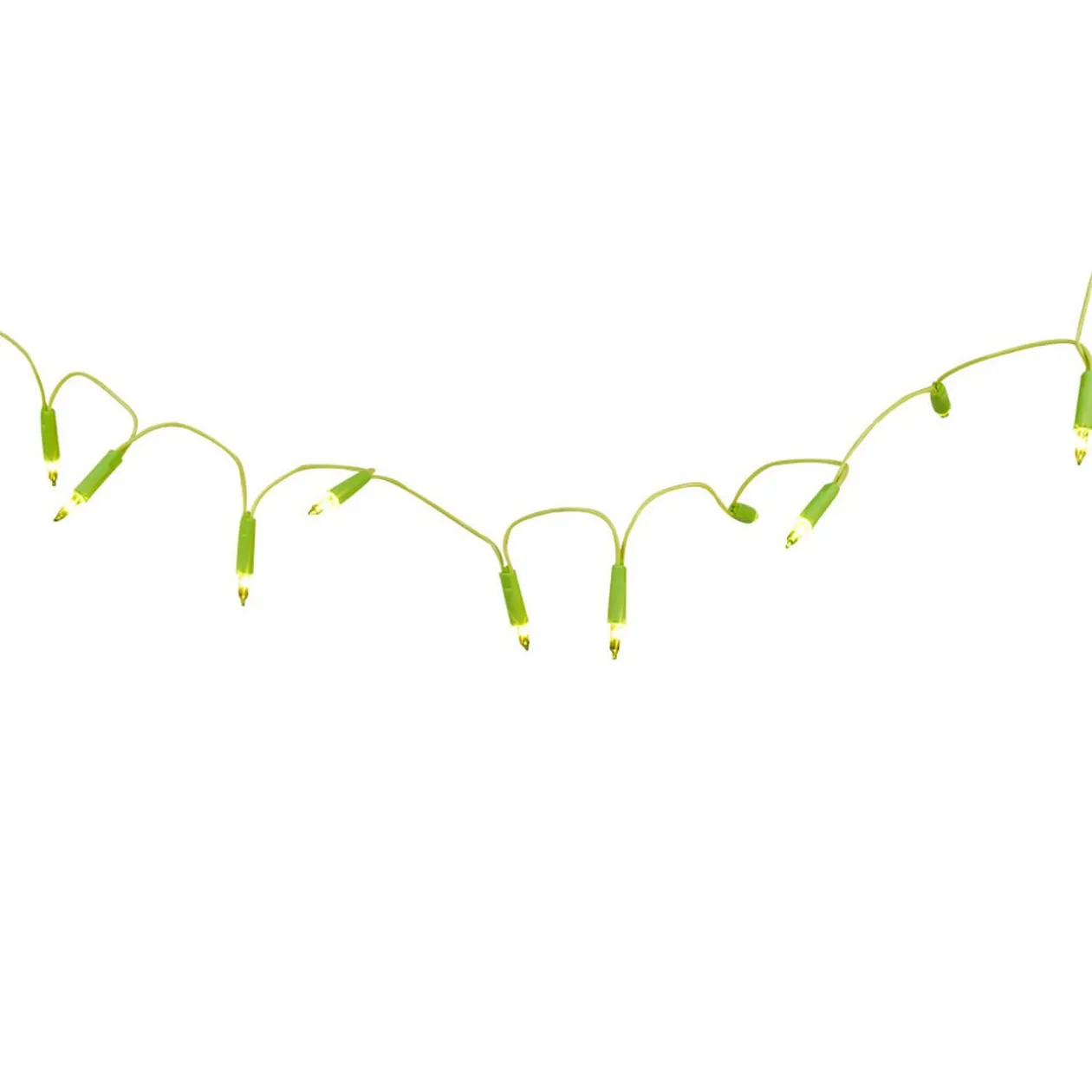 Guirlande électrique vert fixe 4,9 m
