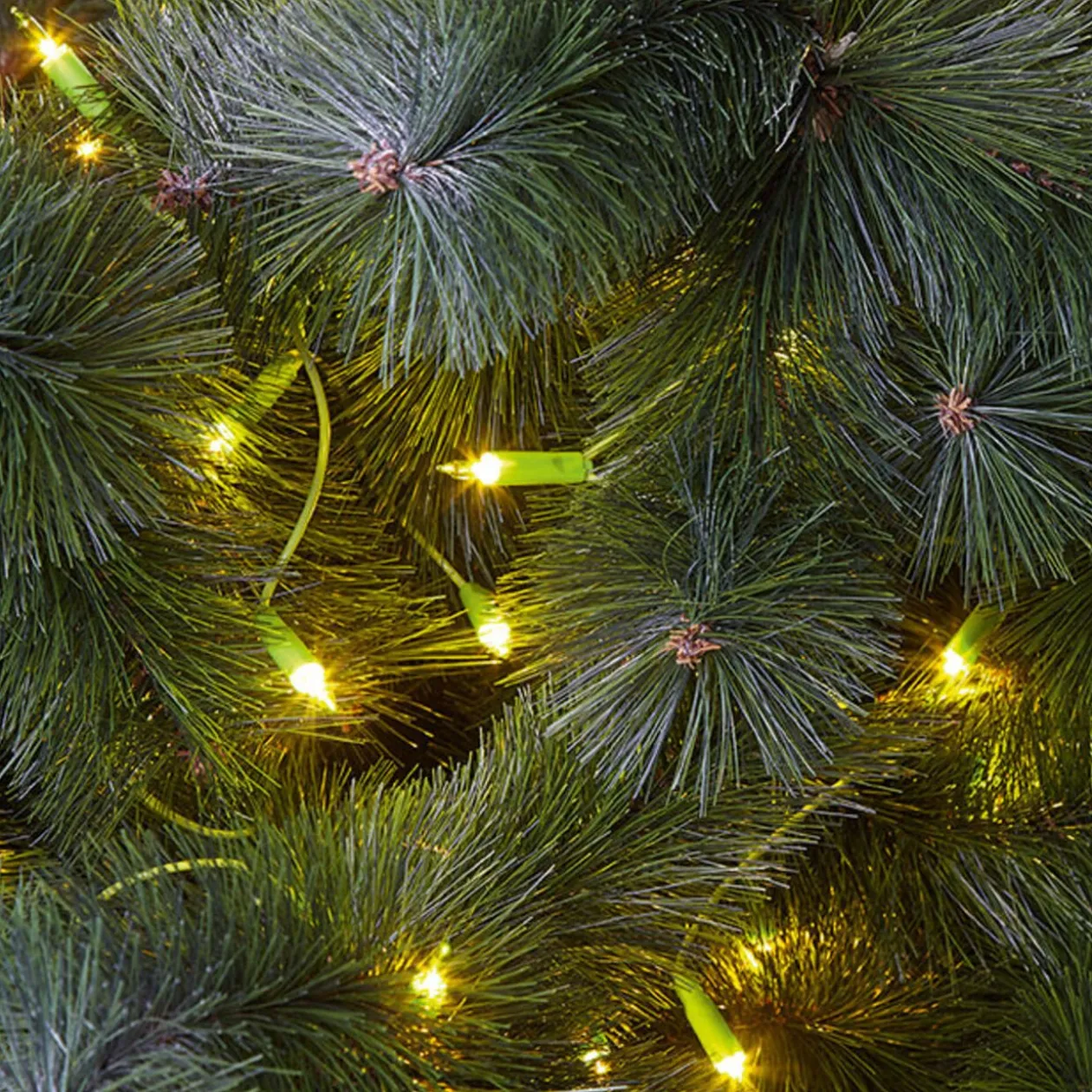 Guirlande électrique verte fixe 4,9 m