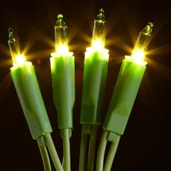 Guirlande électrique verte fixe 4,9 m