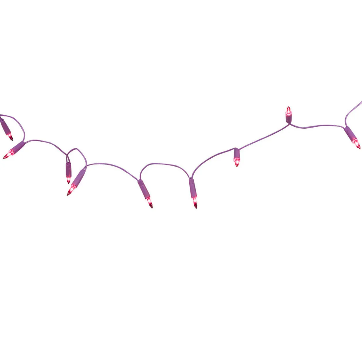 Guirlande électrique violet fixe 6,9 m