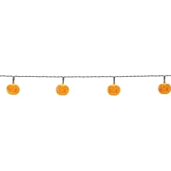 Guirlande lumineuse citrouille araignée ou chauve souris 2,17m