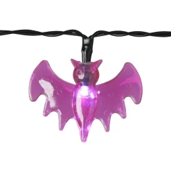 Guirlande lumineuse citrouille araignée ou chauve souris 2,17m