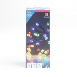 Guirlande lumineuse extérieur à piles 48LED multicolores 3,5m