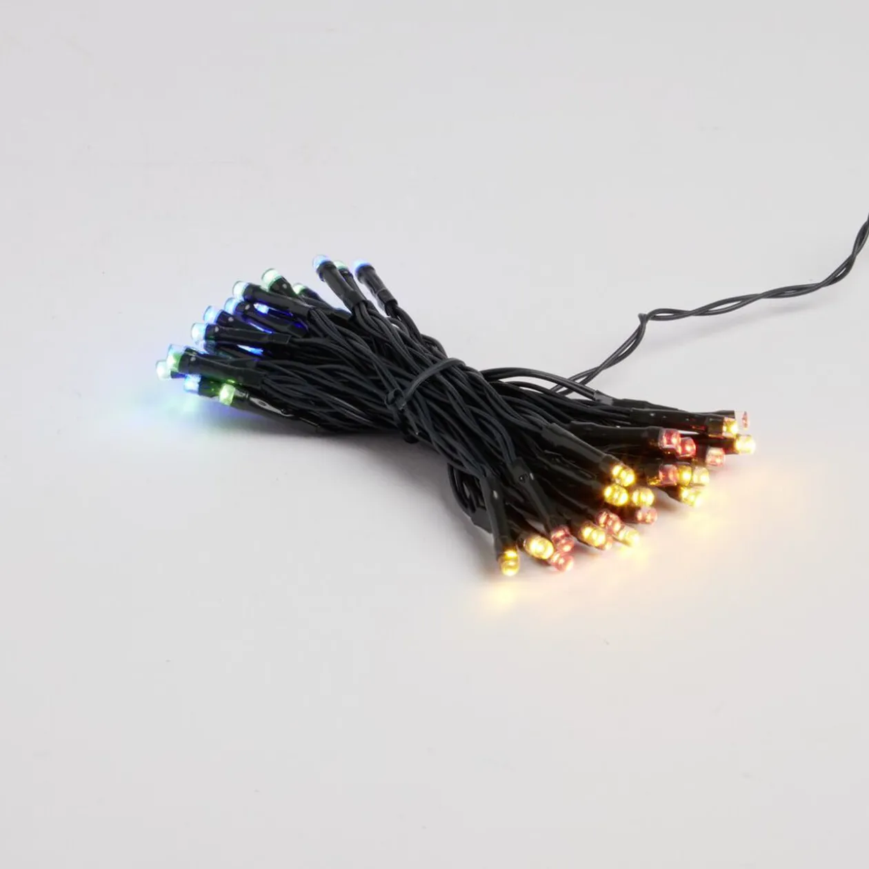 Guirlande lumineuse extérieur à piles 48LED multicolores 3,5m