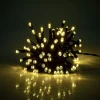 Guirlande lumineuse extérieur à piles 48LED blanc chaud 3,5m