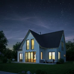 Guirlande lumineuse extérieur 600LED multicolores 44,9m