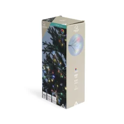 Guirlande lumineuse intérieur effet feu d'artifice 280LED multicolores 6,75m