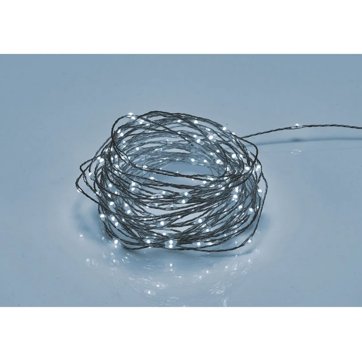 Guirlande lumineuse Solaire 400 microled Blanc froid 20 m