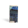 Guirlande lumineuse solaire bordure toit 120LED bleu et blanc froid 3m