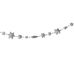 Guirlande mini Étoile Argentée 1,5 m