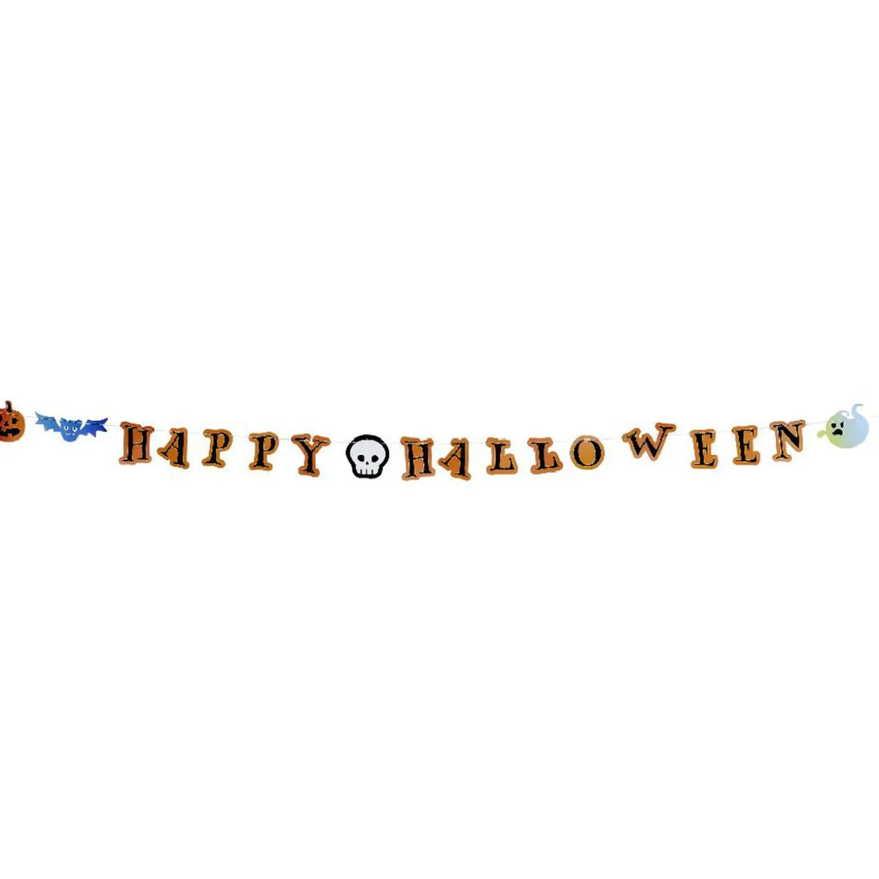 Guirlande papier Happy Halloween 200cm