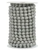 Guirlande perles argent pailleté 5 m
