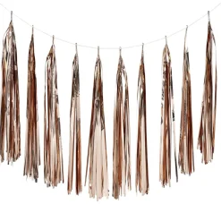 Guirlande pompon rose gold 110cm