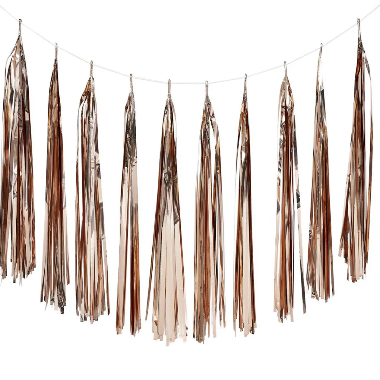 Guirlande pompon rose gold 110cm