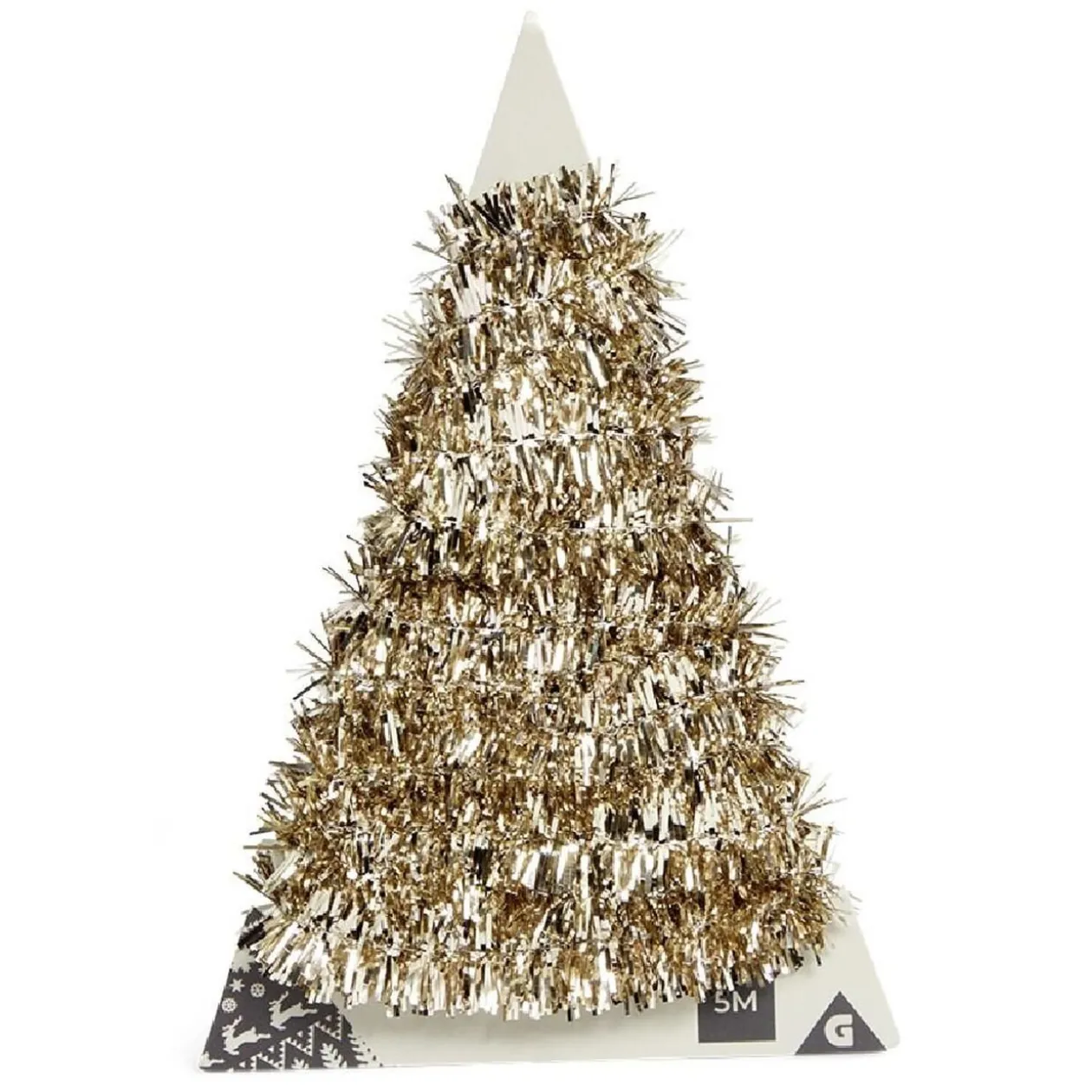 Guirlande scintillante doré 5m