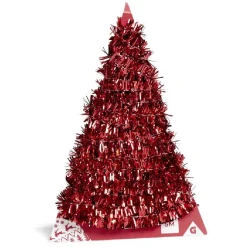 Guirlande scintillante rouge 5m