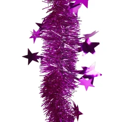 Guirlande scintillante étoile rose