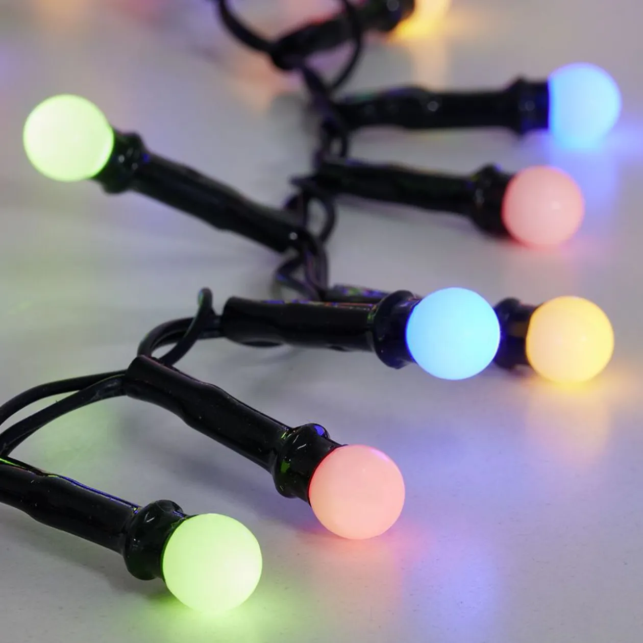 Guirlande solaire 400 LED multicolore L.10m