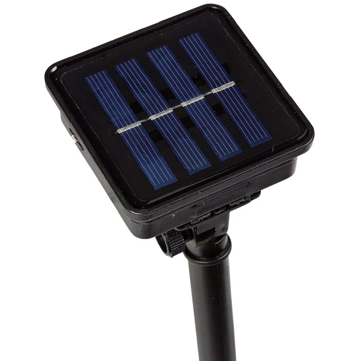 Guirlande solaire tube 40 LED 4m d'éclairage multicolore