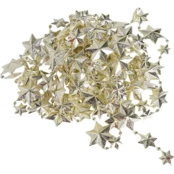 Guirlande étoile dorée scintillante 4,5m