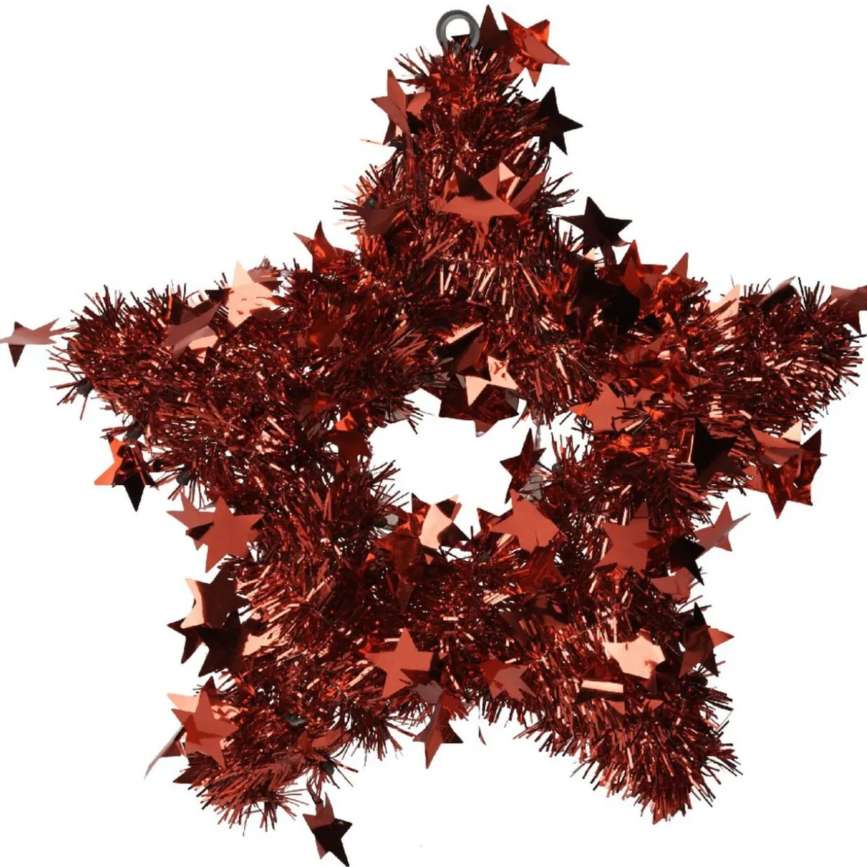 Guirlande étoile scintillante rouge