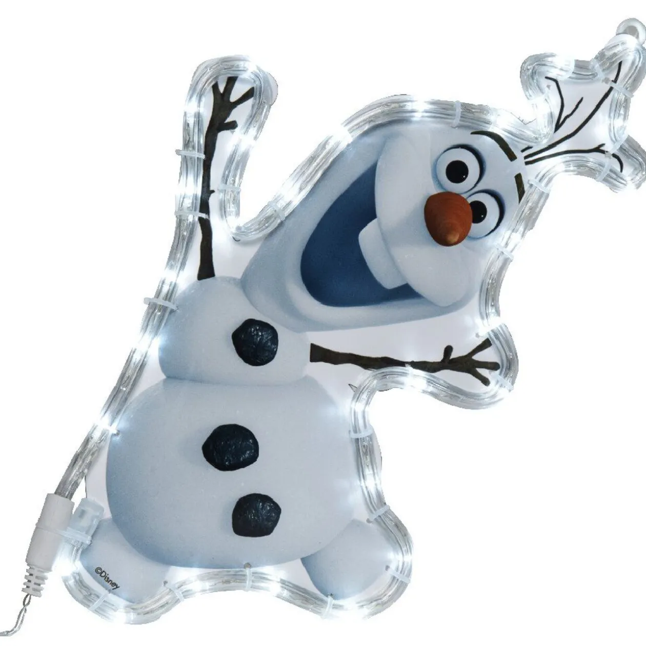 Guirlande tube à led Olaf La Reine des Neiges