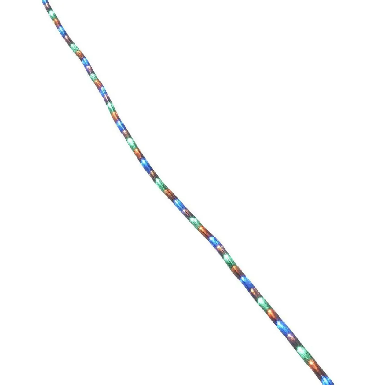 Guirlande tube clignotante multicolore L. 18 m