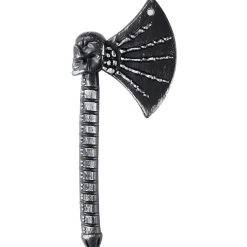 Hache manche tête de mort