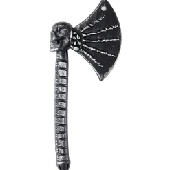 Hâche en plastique Halloween marron