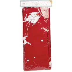 Hotte du Père Noël lumineux 70x30 cm