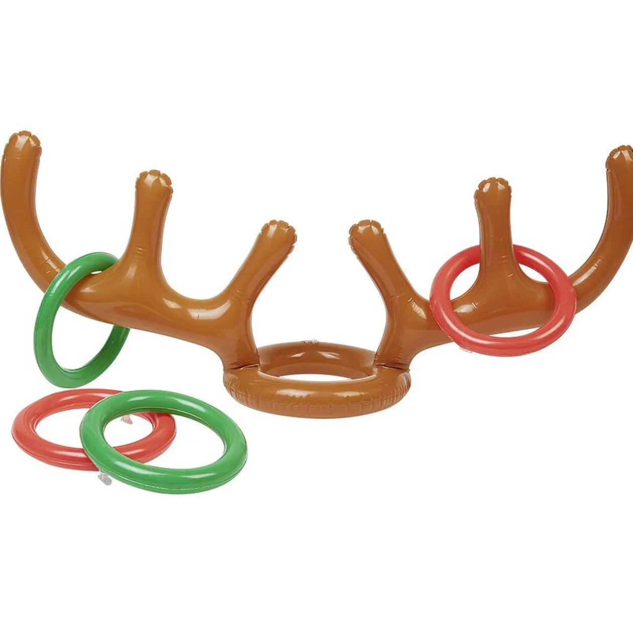Jeu de Noël gonflable cerceau et bois de renne