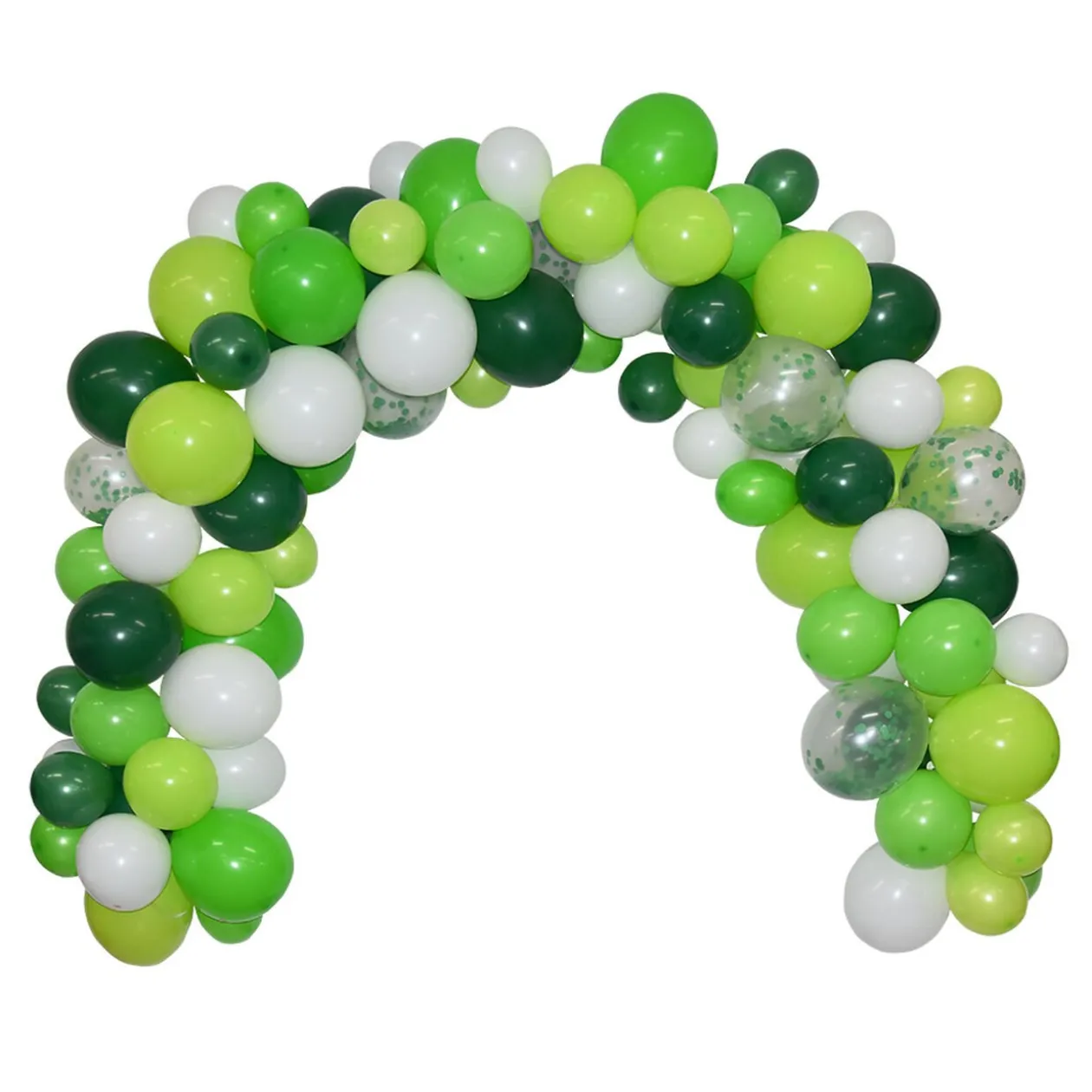 Kit arche de ballons vert 5m