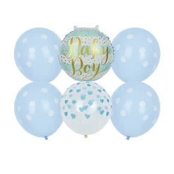Kit ballon révélation bébé garçon x6