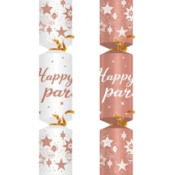 Kit crackers DIY créatif blanc 8 personnes