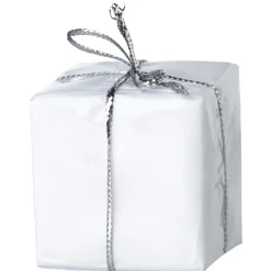 Kit décoration argentée pour sapin X 40