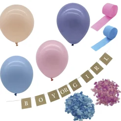 Kit décoration révélation naissance 19 pièces
