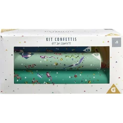 Kit de confettis et serpentins