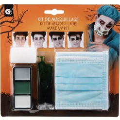 Kit de maquillage chirurgien zombie Halloween