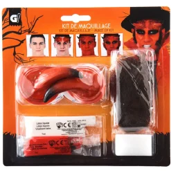 Kit de maquillage diable Halloween